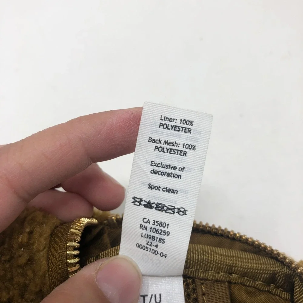 Lululemon Everywhere Fleece Belt Bag Burnt Caramel Beige One Size Small Active
